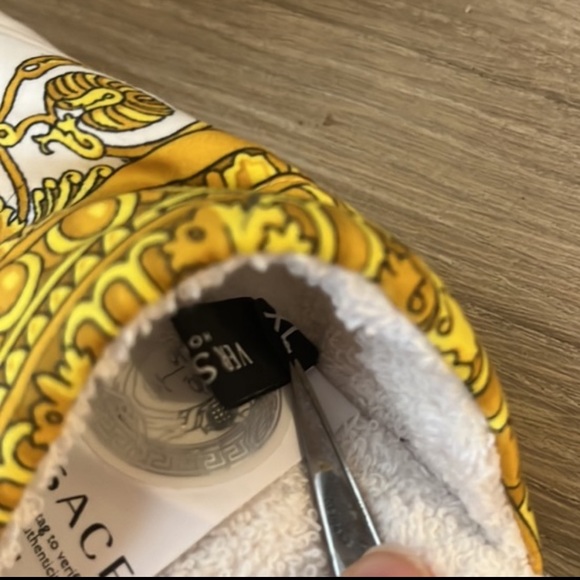 Versace Baroque slippers XL NWOT - Picture 7 of 9